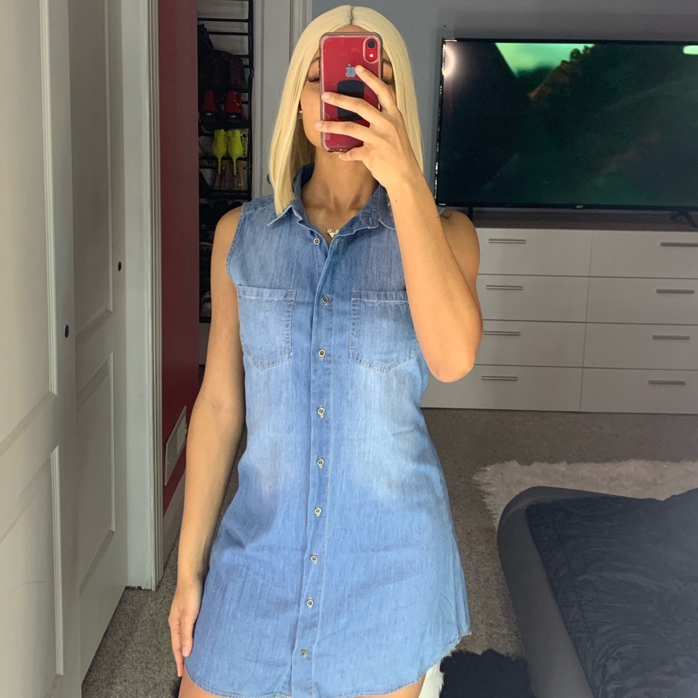 Cute jean dress